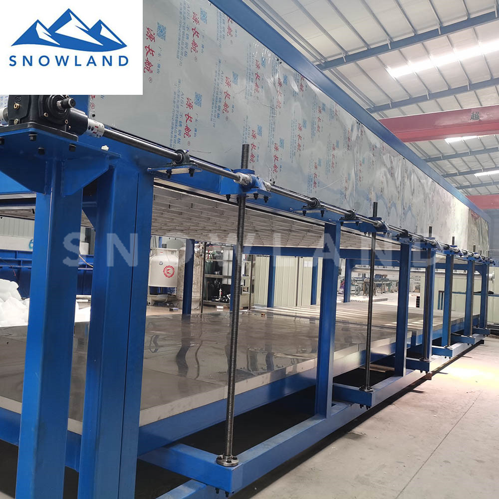   2020佛山新雪制冷大型直冷式块冰机隧道降温制冰机 制冰机品牌 节能大型制冰机生产厂家