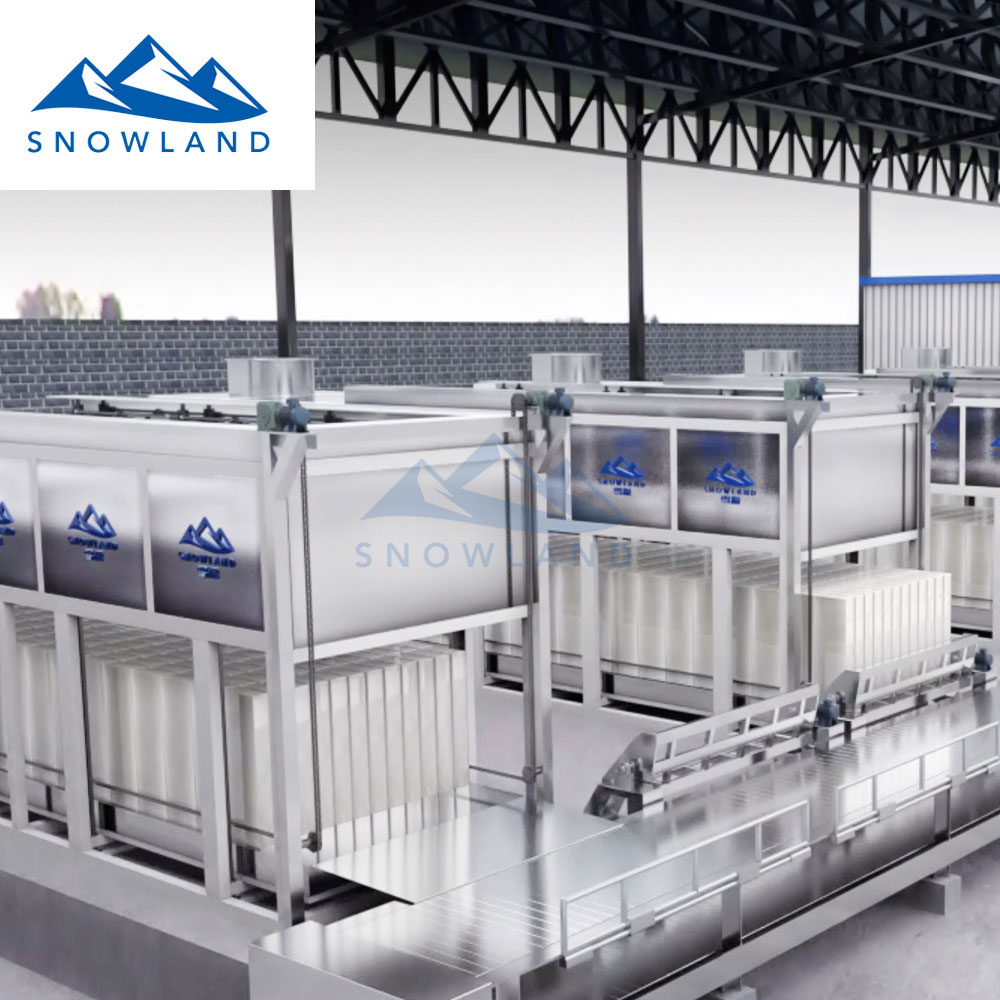  佛山新雪制冷大型制冰设备厂家 节能高效直冷式块冰机 厂家直销 行业品牌 售后无忧  